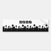 クラス2012バンパーステッカーChooseBkGrd/年/色 バンパーステッカー (正面)