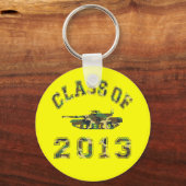 クラス2013軍隊学校 – 迷彩柄2 キーホルダー (正面)