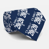 クラス2020タッセルブルー卒業デザイン ネクタイ (ロール)