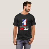 クラス2022シニア年ゲーマースタイル卒業G Tシャツ (正面フル)