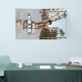 クラス2023はっきりした写真ConGRADrations卒業 横断幕 (トレードショー)