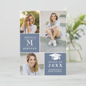 クラス2023 3写真バーチャル卒業パーティー 招待状 (スタンド正面)