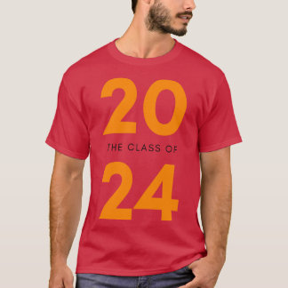 クラス2024シンプルタイポグラフィ2024デザインfor Cl Tシャツ