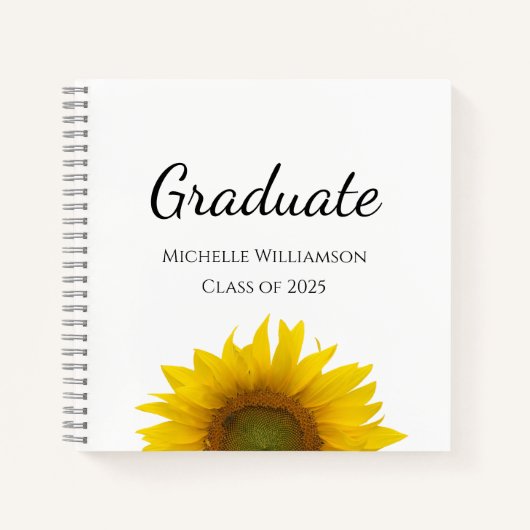 クラス2025ひまわり卒業パーティーゲスト ノートブック (正面)