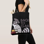 クラス2025アライグマデザインに戻る トートバッグ (クローズアップ)