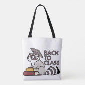 クラス2025アライグマデザインに戻る トートバッグ (裏面)