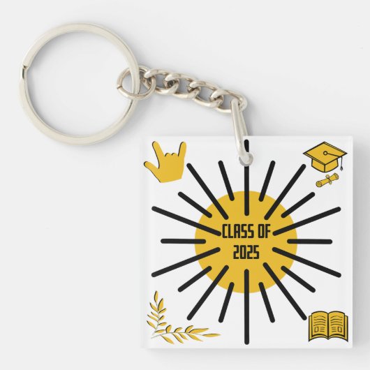 クラス2025 – サンシャイン キーホルダー (正面)