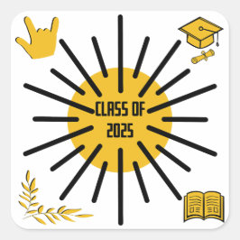 クラス2025 – サンシャイン スクエアシール