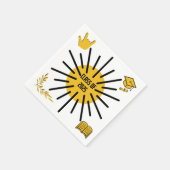 クラス2025 – サンシャイン スタンダードカクテルナプキン (角)