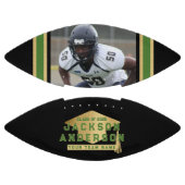 クラス2025 Photo Autograph Keepsake Black金ゴールド アメリカンフットボール (パネル)