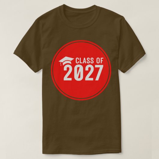 クラス2027 22 Tシャツ (デザイン正面)