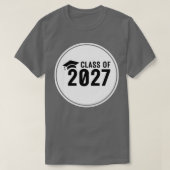 クラス2027 3 Tシャツ (デザイン正面)