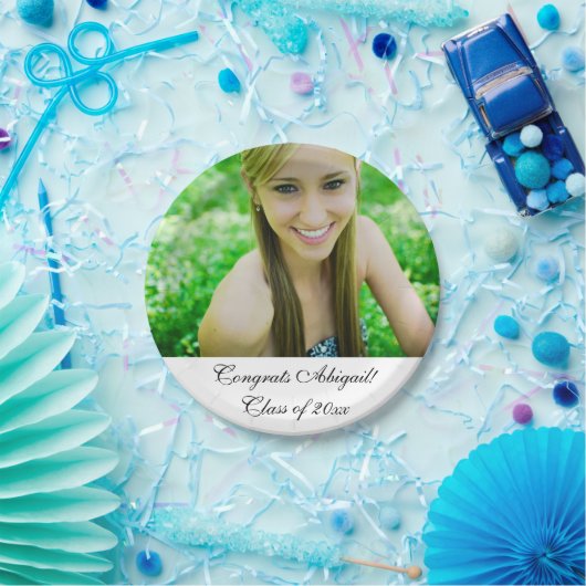 クラス20XXおめでとうグラード ペーパープレート (パーティー)