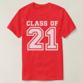 クラス21 2021 Tシャツ (デザイン正面)