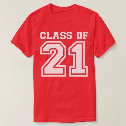 クラス21 2021 Tシャツ (デザイン正面)