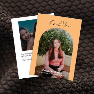 クラス23 Create Photo卒業サンキューカード サンキューカード