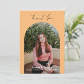 クラス23 Create Photo卒業サンキューカード サンキューカード (スタンド正面)