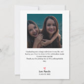 クラス23 Create Photo卒業サンキューカード サンキューカード (裏面)