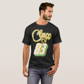 クラス83懇親会ヴィンテージ1983卒業高 Tシャツ (正面フル)