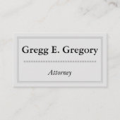 クラス&エレガント弁護士名刺 名刺 (正面)