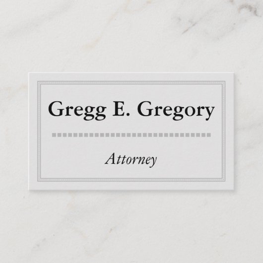 クラス&エレガント弁護士名刺 名刺 (正面)