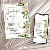 クラス&グレース：卒業お祝い 招待状