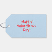 クラス・バレンタインの"あなたは私のハートを作ポップ・アートのる！" ギフトタグ (裏面横)