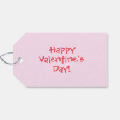 クラス・バレンタインの"あなたは私のハートを作ポップ・アートのる！" ギフトタグ (裏面横)