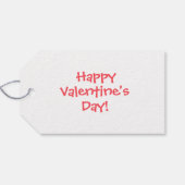 クラス・バレンタインの"あなたは私のハートを作ポップ・アートのる！" ギフトタグ (裏面横)