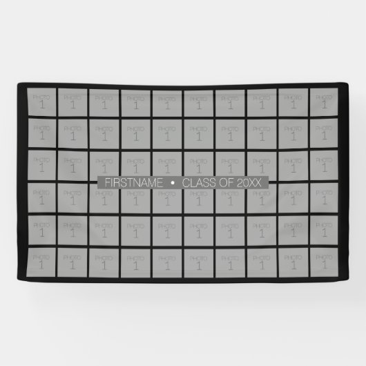 クラス – 卒業60写真 – 色を編集できる 横断幕 (横)