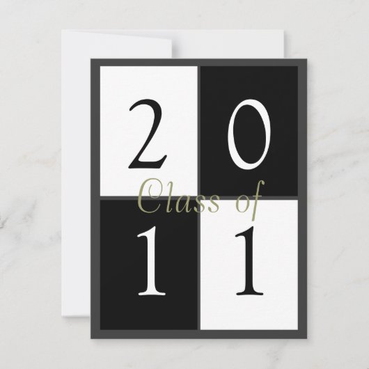 クラス 招待状 (正面)