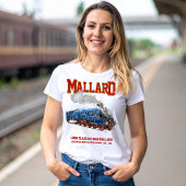 クラスA4マラード - 世界最速の蒸気機関車 Tシャツ