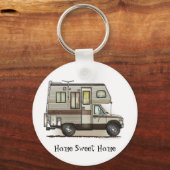 クラスCカンパーRVキーチェーンHSH キーホルダー (正面)