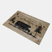 クラスC RV素朴パーソナライズされたデザイン ドアマット (アングル)