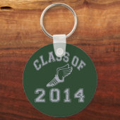 クラスOf 2014 Track & Field Gray 2 キーホルダー (正面)