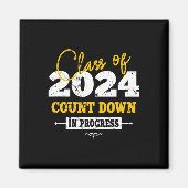 クラスOf 2024カウントダウンおもしろいグラード2022初日J マグネット (正面)