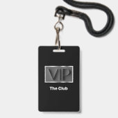 クラスVIPクラブエントリバッジ バッジ (正面(ネックストラップ付))