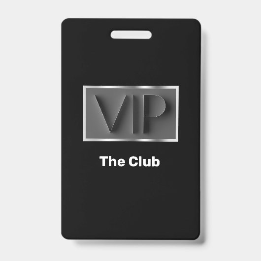 クラスVIPクラブエントリバッジ バッジ (正面)
