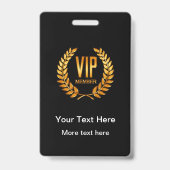 クラスVIPクラブメンバーバッジ バッジ (裏面)