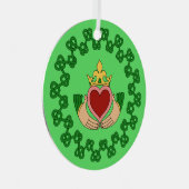 クラダグアンドグリーン結び糸細工 メタルオーナメント (正面右)