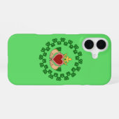 クラダグアンドグリーン結び糸細工 iPhone 16ケース (裏面横)