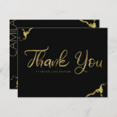 クラダグモノグラムサンキューカード セーブザデート (正面/裏面)