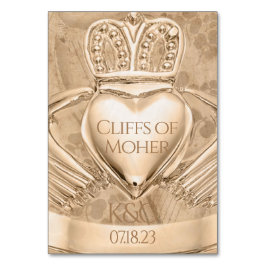 クラダグリングや輪結婚のイニシャルの場所名 テーブルナンバー