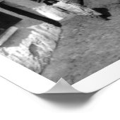 クラダグ村 – ゴールウェイアイルランド1903 ポスター (角)