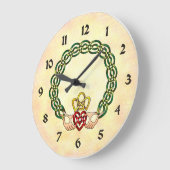 クラダグ ラージ壁時計 (傾斜)