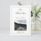 クラダッハ アイリッシュ ウェディング サンクス サンキューカード (スタンド正面)