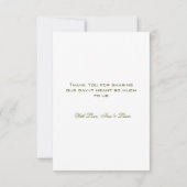 クラダッハ アイリッシュ ウェディング 感謝 (裏面)