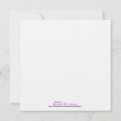 クラダッヒ結婚式招待状 招待状 (裏面)