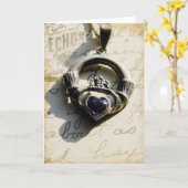 クラダーヒ カード (黄色い花)