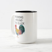 クラッのまわりにクの操作 ツートーンマグカップ (正面左)